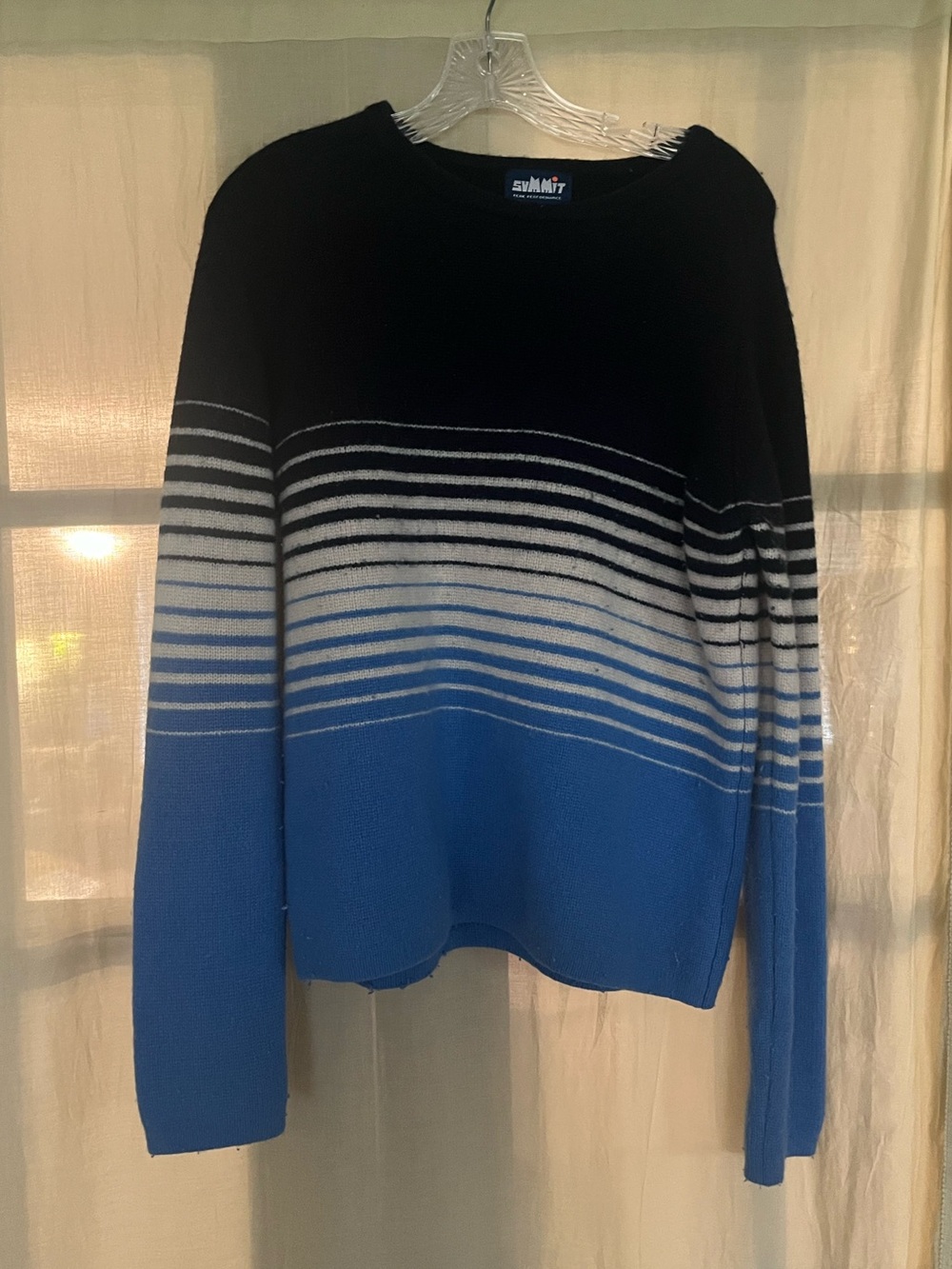 Vintage Summit Peak Performance Wool Blend Sweater